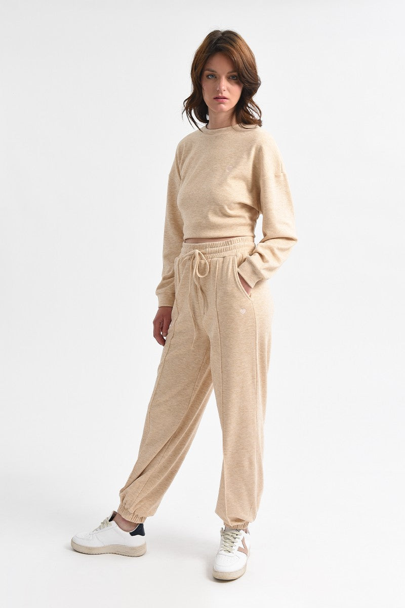 CLASSIC SWEATPANTS - BEIGE - Kingfisher Road - Online Boutique