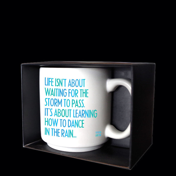 HOW TO DANCE IN THE RAIN MINI MUG - Kingfisher Road - Online Boutique