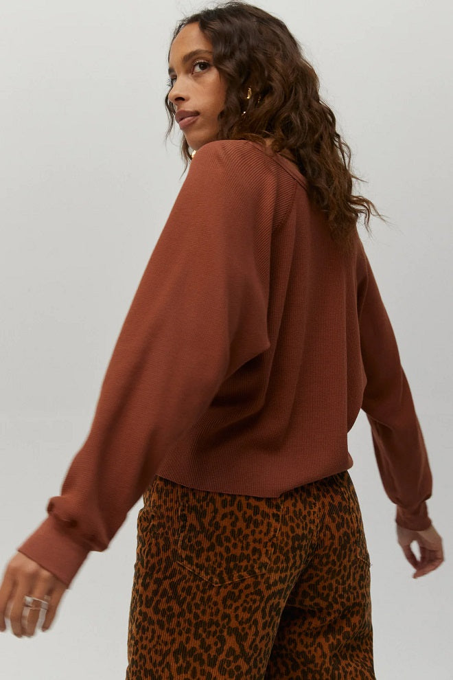 FLEETWEOOD MAC LONG SLEEVE THERMAL-SABLE - Kingfisher Road - Online Boutique