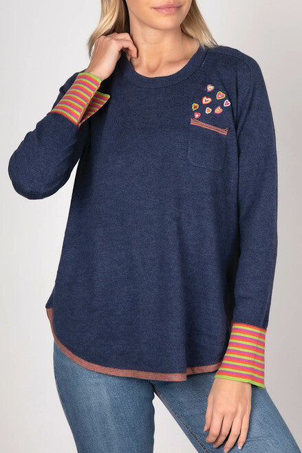 POCKET OF LOVE SWEATER - Kingfisher Road - Online Boutique