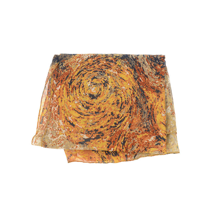 PAINTED CIRCLES SCARF - Kingfisher Road - Online Boutique