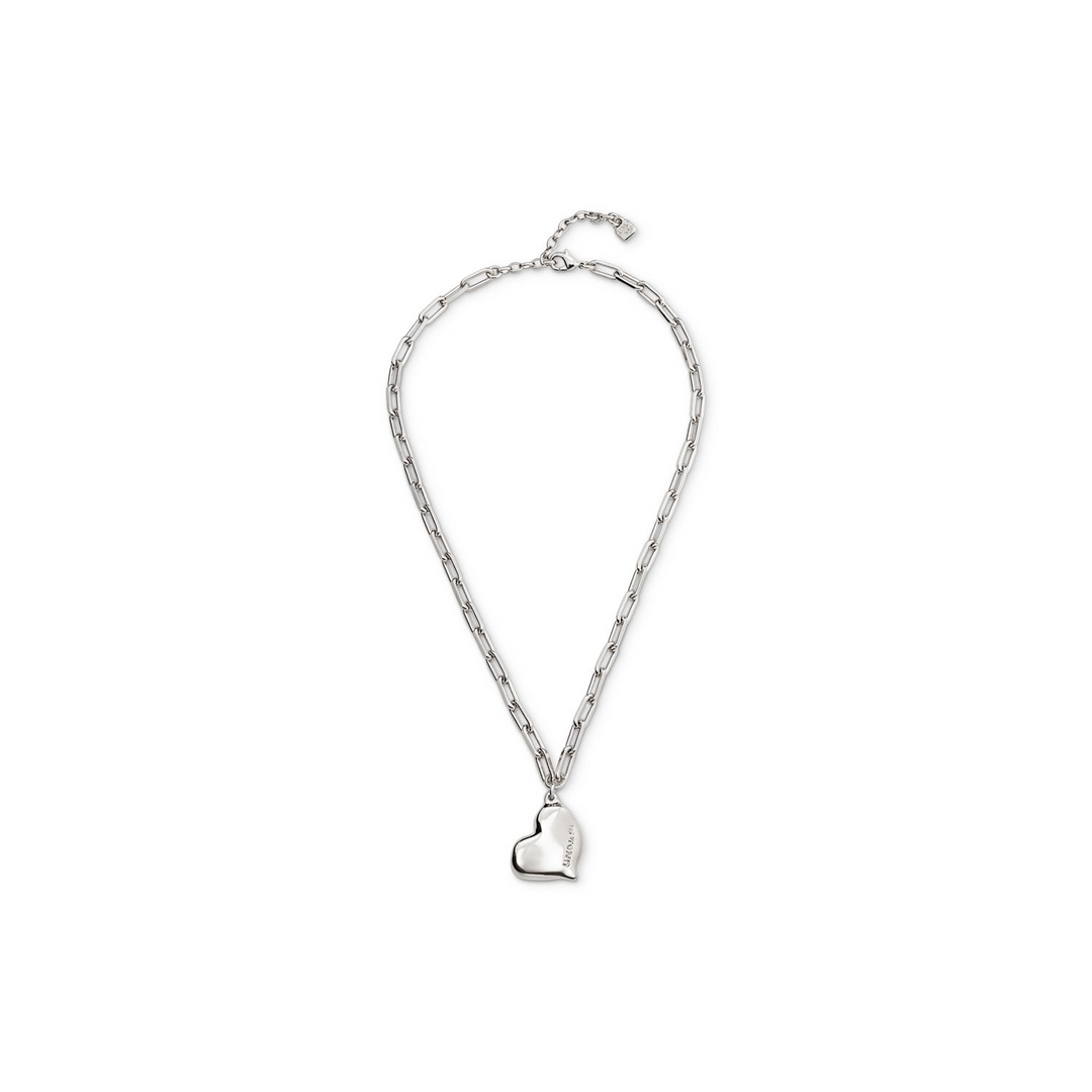 HEARTBEAT SILVER NECKLACE - Kingfisher Road - Online Boutique
