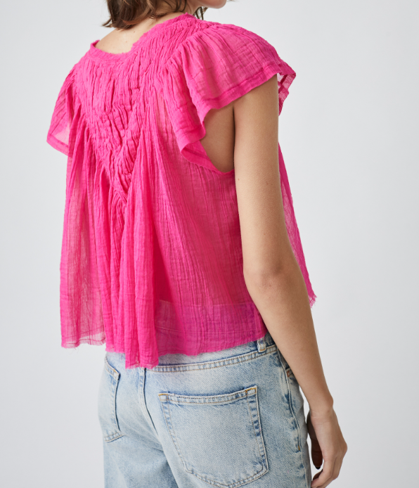 PADMA TOP-MAGENTIFUL - Kingfisher Road - Online Boutique