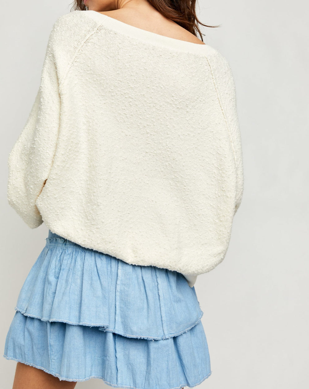 FOUND MY FRIEND PULLOVER-CREAM - Kingfisher Road - Online Boutique