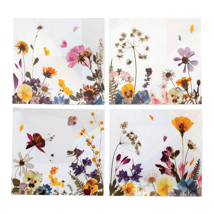 SUNCATCHER WINDOW STICKERS-PRESSED FLOWERS - Kingfisher Road - Online Boutique