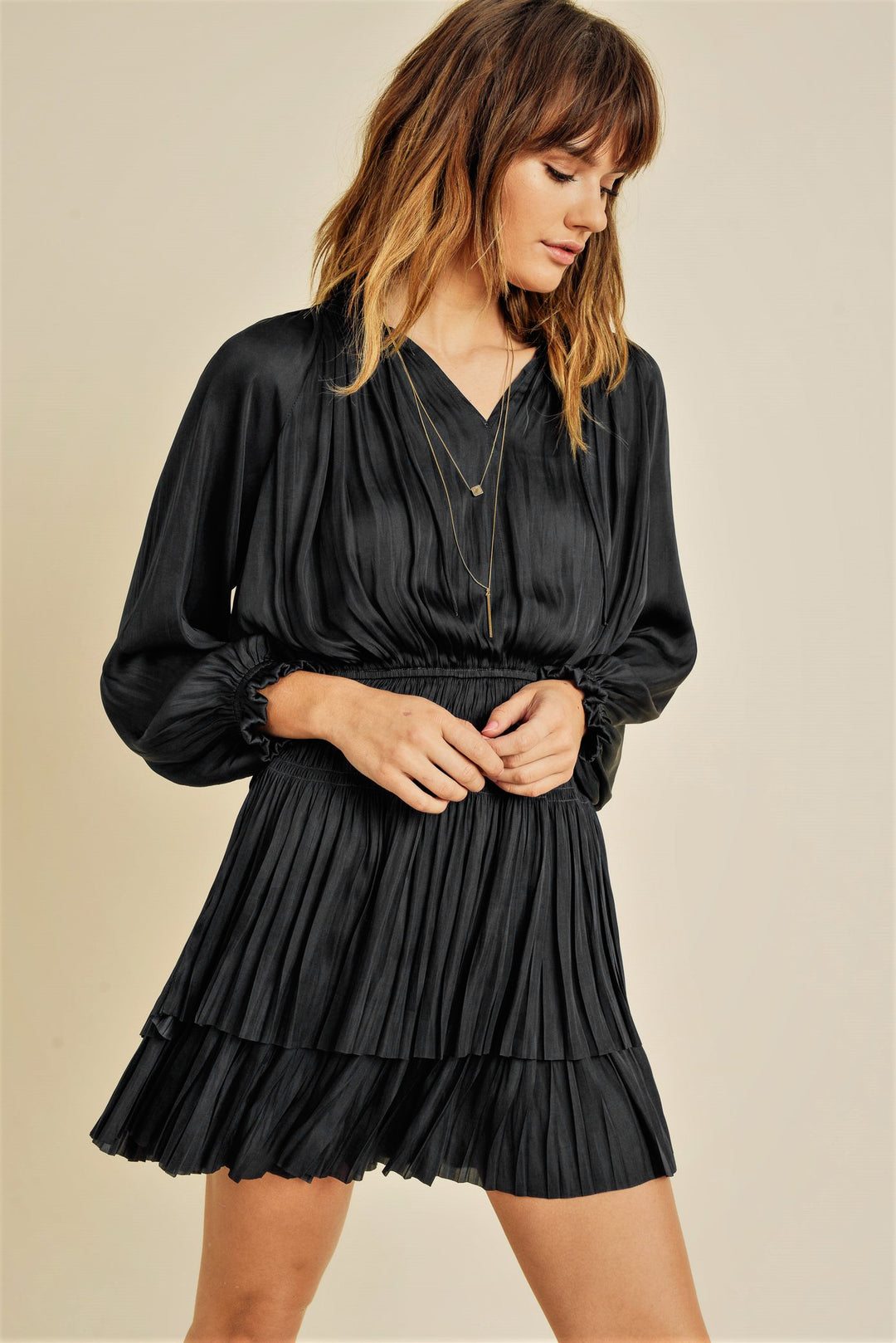 LANA  L/S LAYERED DRESS - Kingfisher Road - Online Boutique