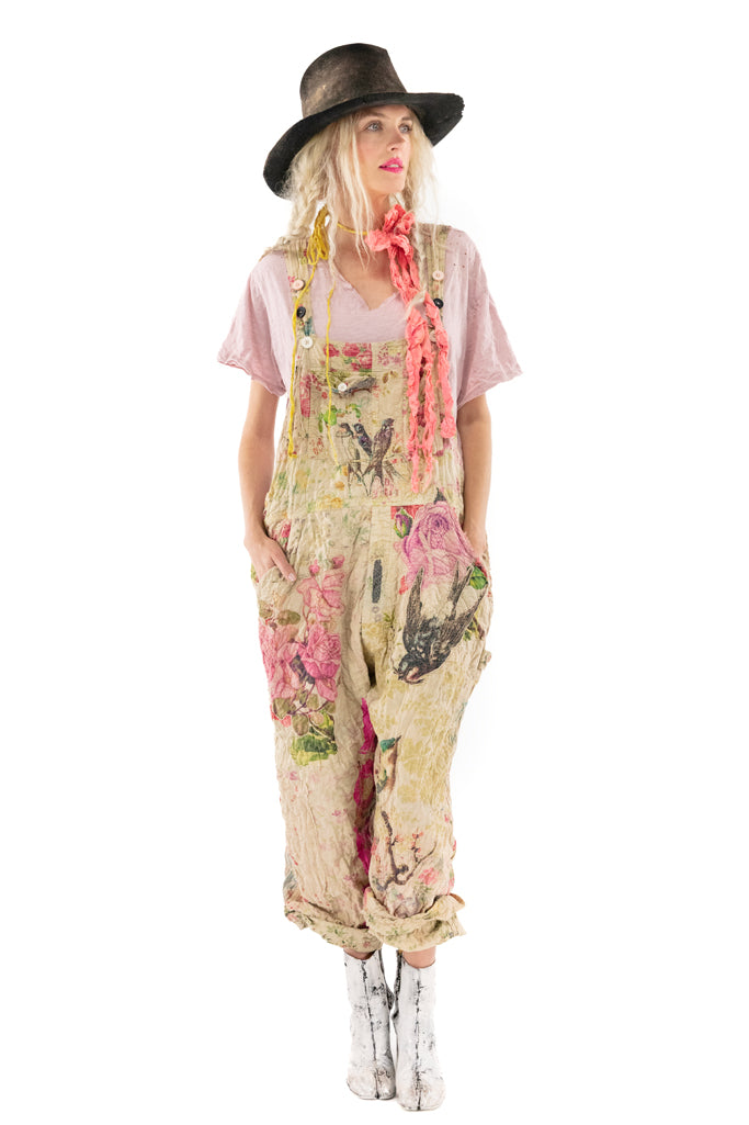 FLORAL LOVE OVERALLS-VIOLA - Kingfisher Road - Online Boutique