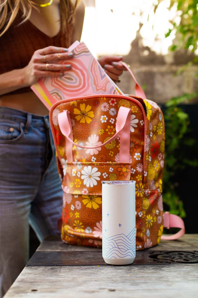 EVERYDAY TUMBLER WHITE - CHILL HILLS - Kingfisher Road - Online Boutique