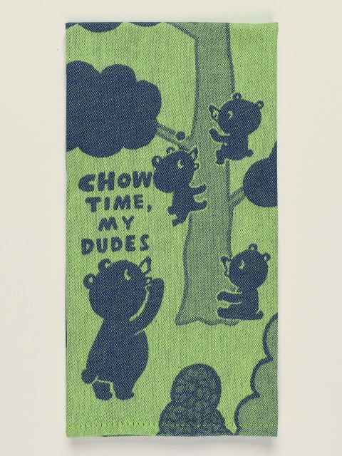 CHOW TIME, MY DUDES DISH TOWEL - Kingfisher Road - Online Boutique