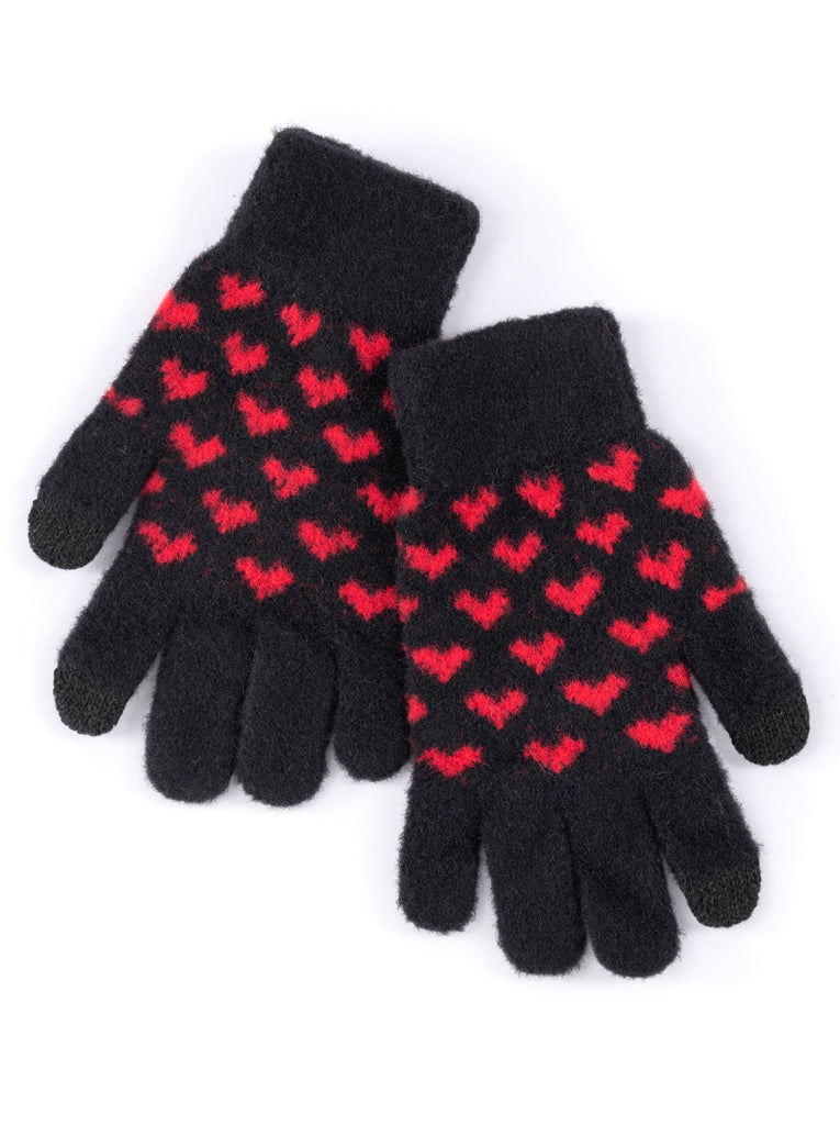 VALENTINA TOUCHSCREEN GLOVES-BLACK - Kingfisher Road - Online Boutique