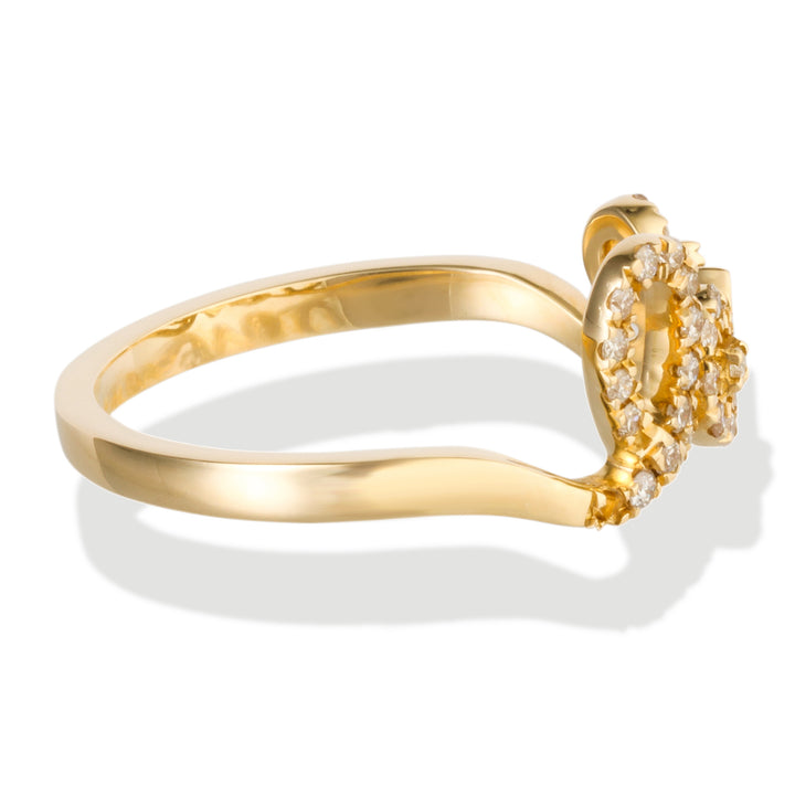 .09ct DIAMOND LOVE RING - SIZE 7 - Kingfisher Road - Online Boutique