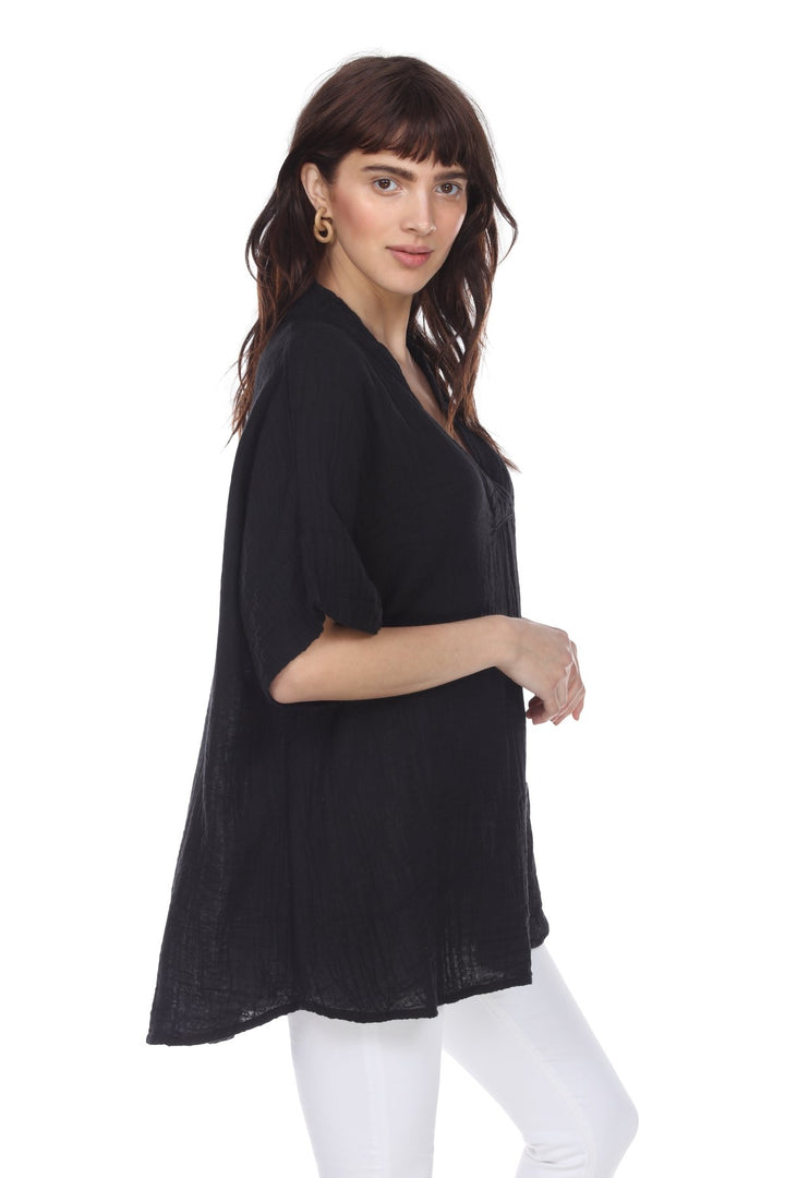 BLACK JUDY TUNIC - Kingfisher Road - Online Boutique