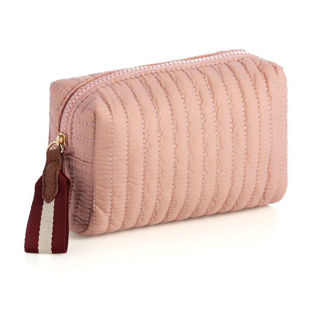 BLUSH EZRA SM BOXY COSMETIC POUCH - Kingfisher Road - Online Boutique