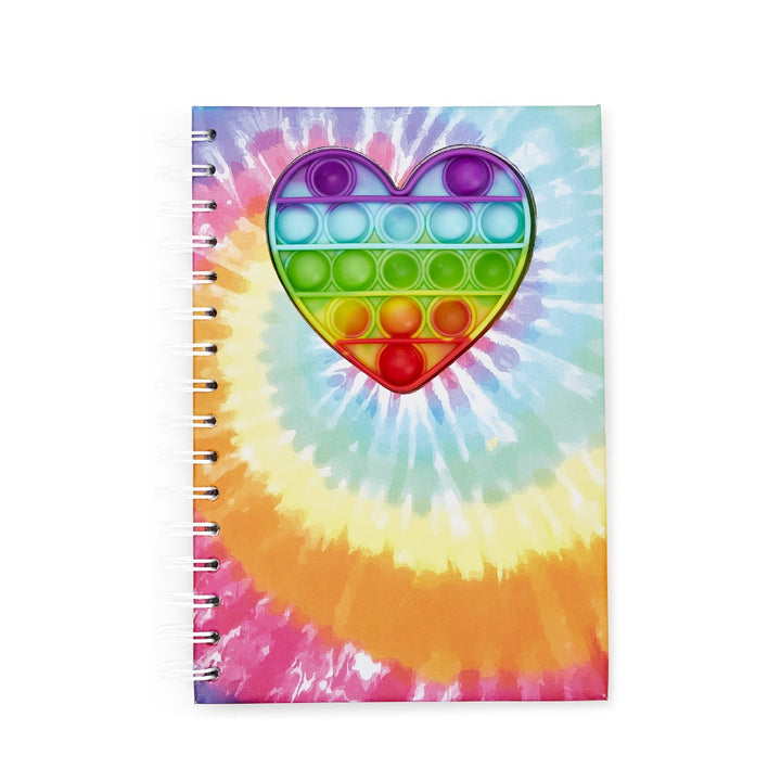 HEART RAINBOW POPPER NOTEBOOK - Kingfisher Road - Online Boutique