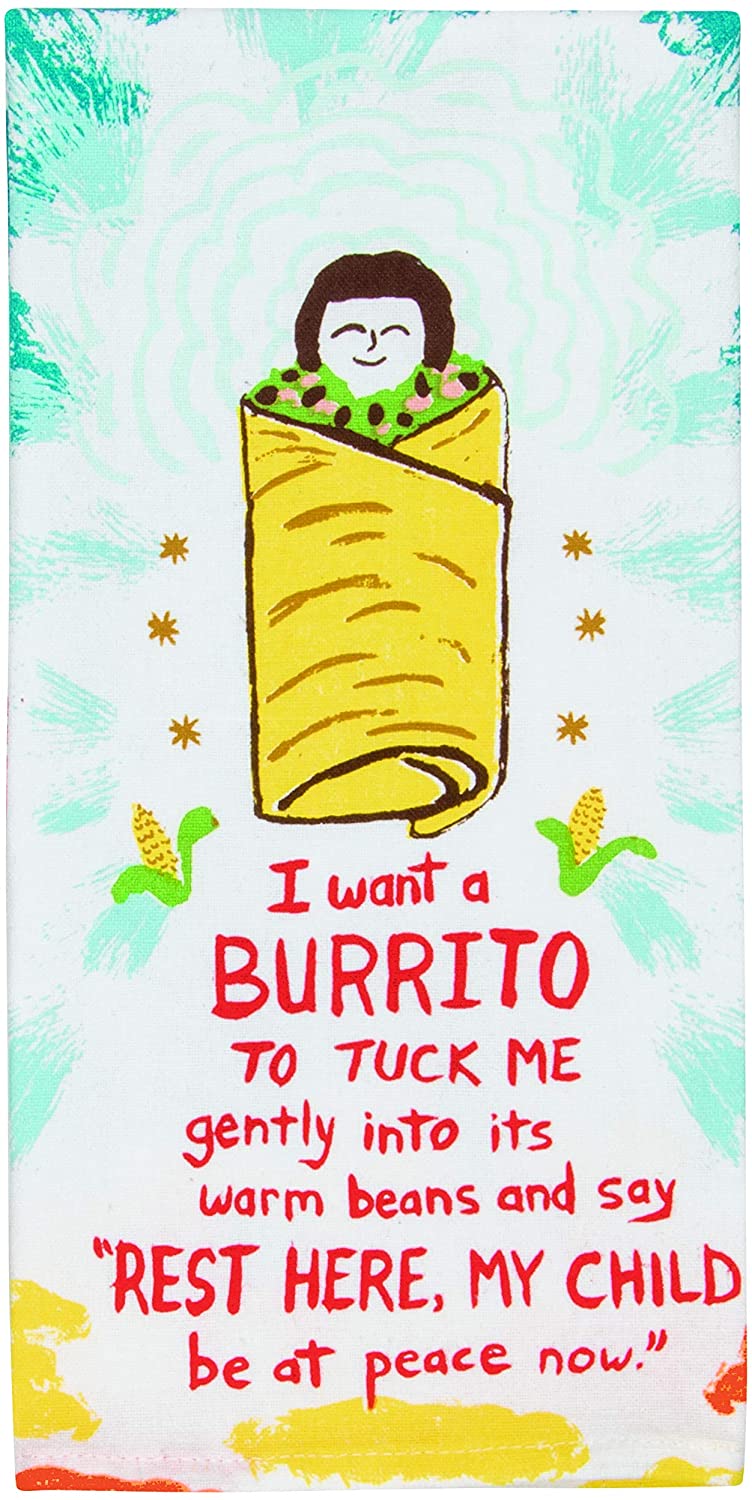 I Want A Burrito Dish Towel - Kingfisher Road - Online Boutique