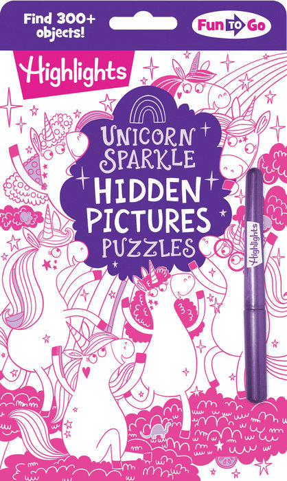 UNICORN SPARKLE HIDDEN PUZZLES - Kingfisher Road - Online Boutique