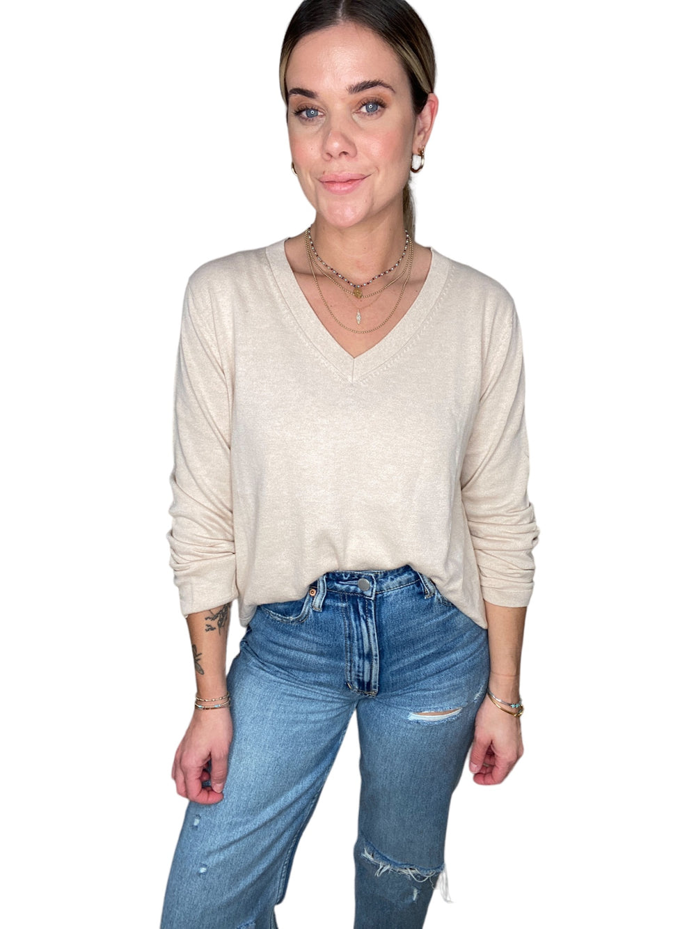 WEST PALM PULLOVER - DUNE - Kingfisher Road - Online Boutique