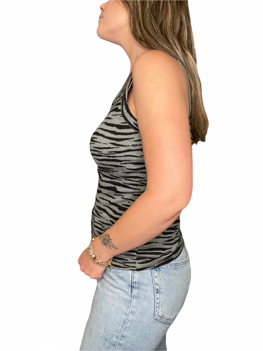 TIGER PRINT PALOMA WIDE BINDING TANK - Kingfisher Road - Online Boutique