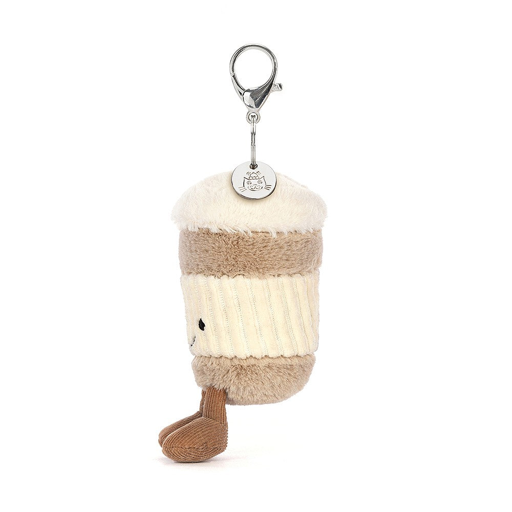 AMUSEABLE COFFEE-TO-GO BAG CHARM - Kingfisher Road - Online Boutique