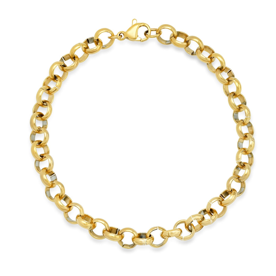 SMALL LINK ROLO CHAIN BRACELET - Kingfisher Road - Online Boutique