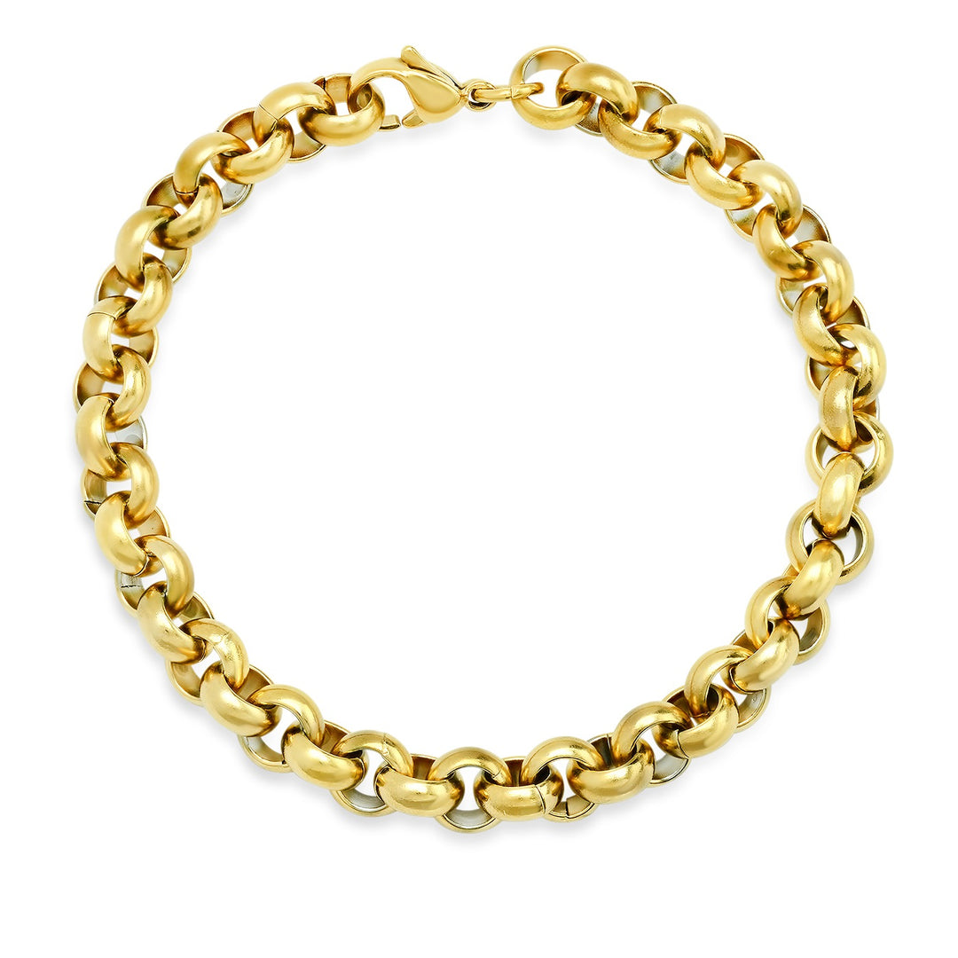 THICK LINK ROLO CHAIN BRACELET - Kingfisher Road - Online Boutique