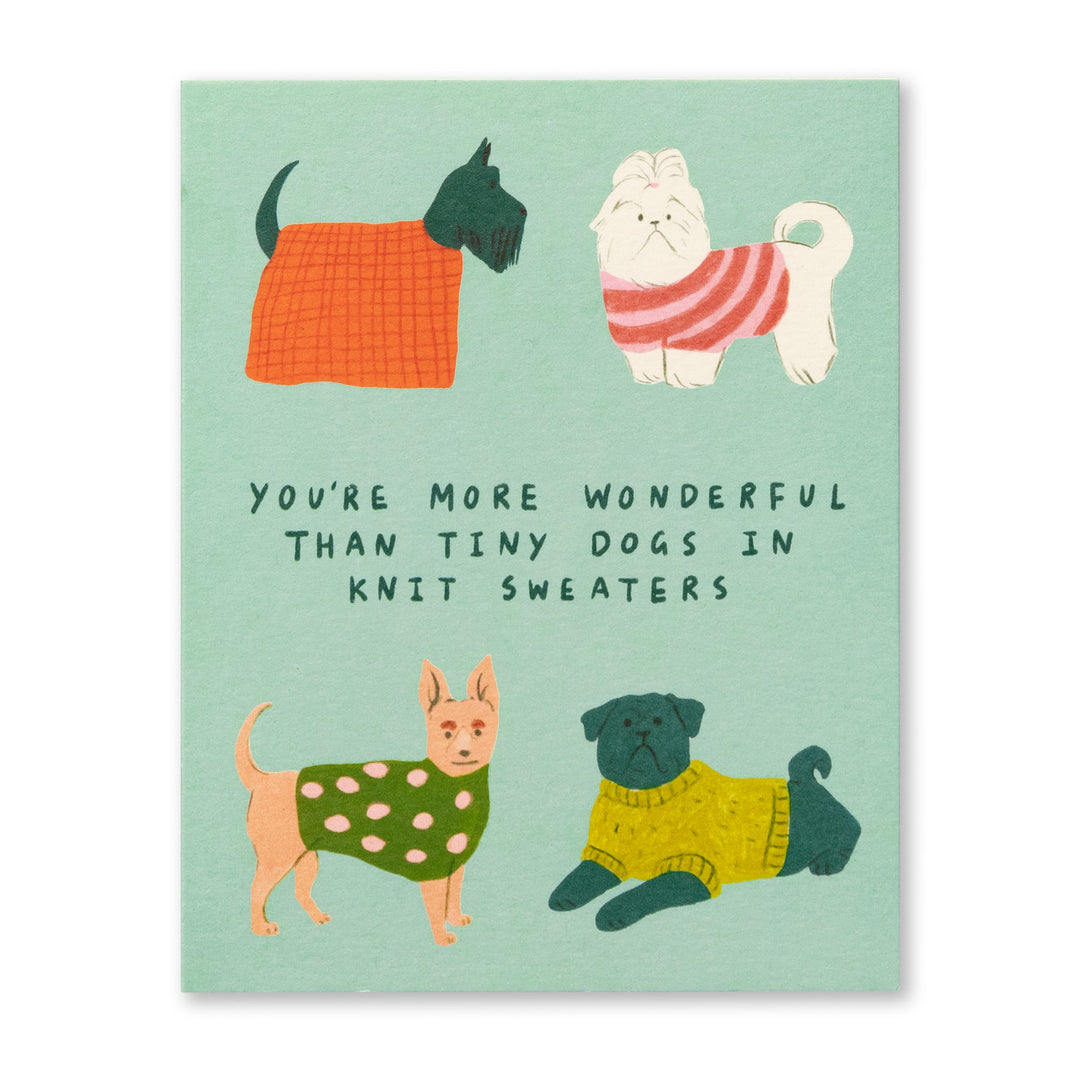YOU’RE MORE WONDERFUL CARD - Kingfisher Road - Online Boutique