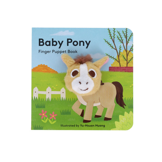 BABY PONY FINGER PUPPET BOOK - Kingfisher Road - Online Boutique