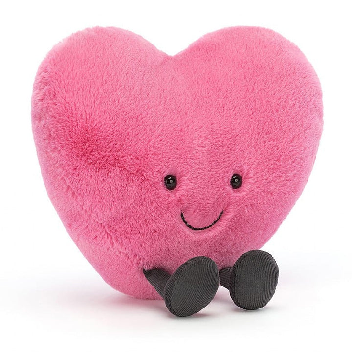 AMUSEABLE HOT PINK HEART LARGE - Kingfisher Road - Online Boutique