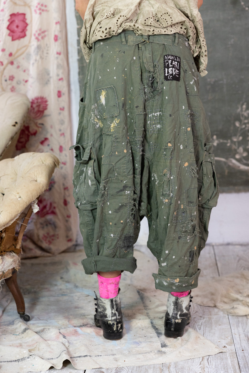 THOMAS CARGO TROUSERS-PEACE – Kingfisher Road