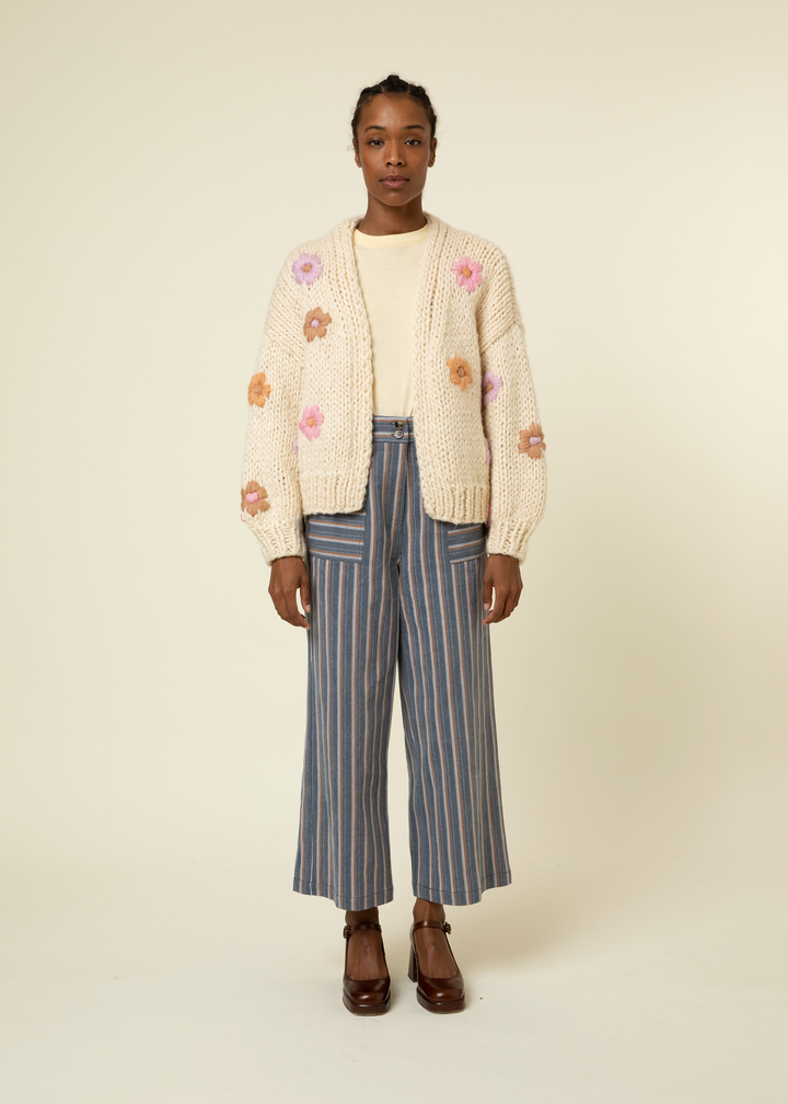 TAYA CARDIGAN - CREME - Kingfisher Road - Online Boutique