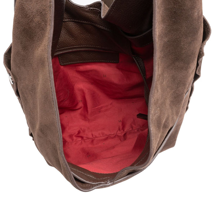 TOM ZIP-ESPRESSO SUEDE/GUNMETAL - Kingfisher Road - Online Boutique