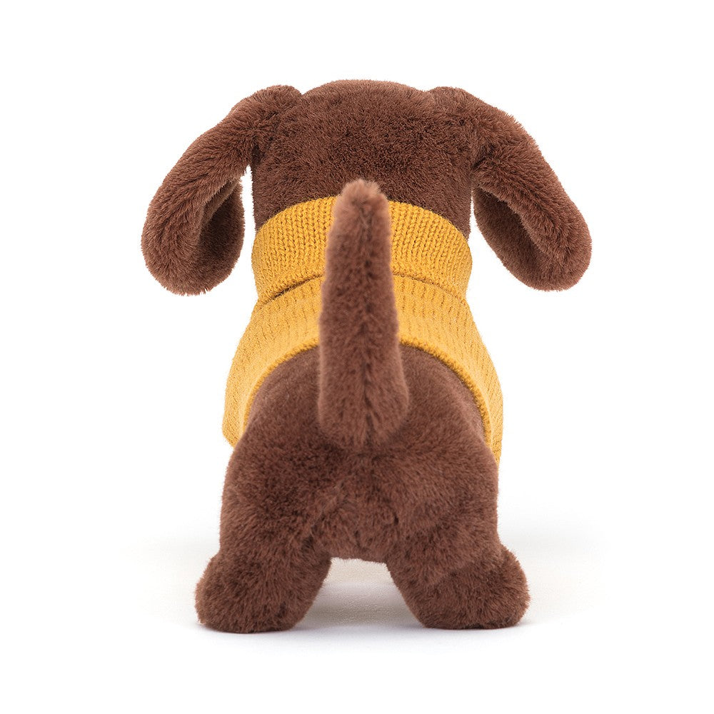 SWEATER SAUSAGE DOG - YELLOW - Kingfisher Road - Online Boutique