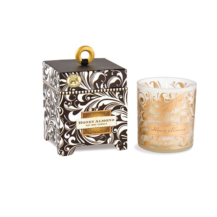 HONEY ALMOND CANDLE 6.5oz - Kingfisher Road - Online Boutique