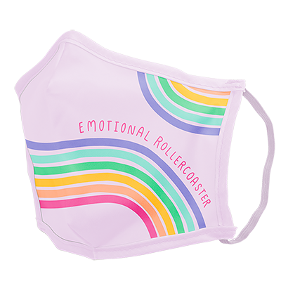 EMOTIONAL ROLLERCOASTER  FACE COVERING - Kingfisher Road - Online Boutique