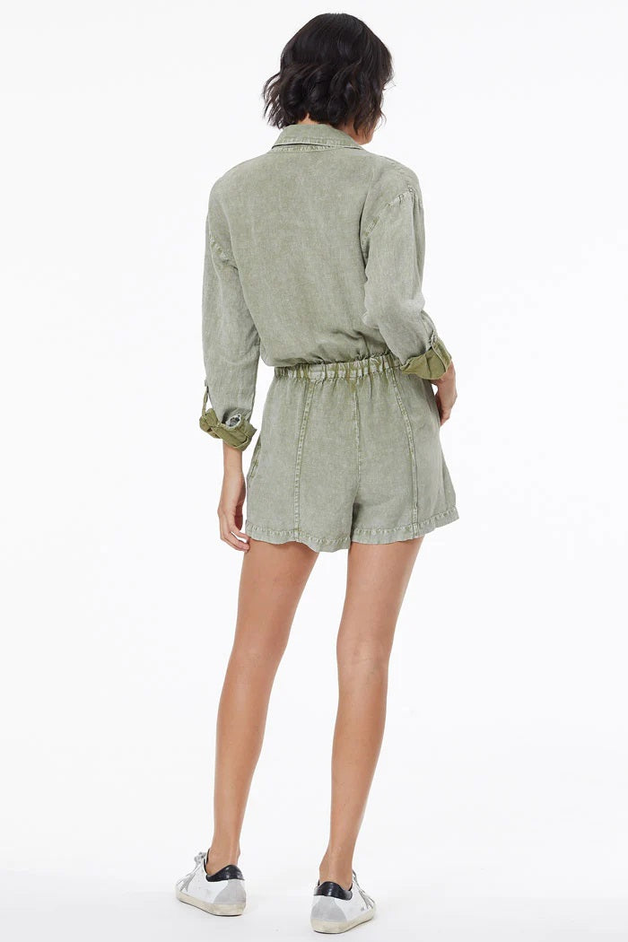 LAKESIDE ROMPER-FIR GREEN MINERAL - Kingfisher Road - Online Boutique