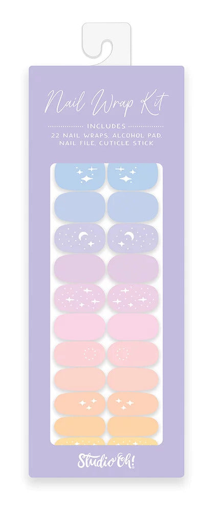 NAIL WRAP KITS-PASTEL OMBRE - Kingfisher Road - Online Boutique