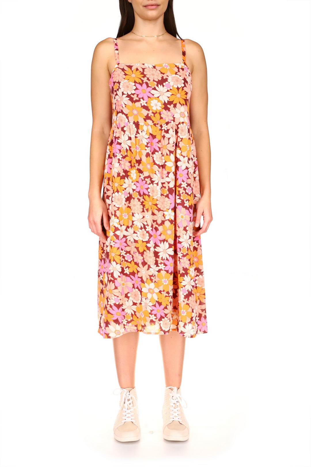 OUTDOOR FLORAL DAY IN THE PARK MIDI - Kingfisher Road - Online Boutique