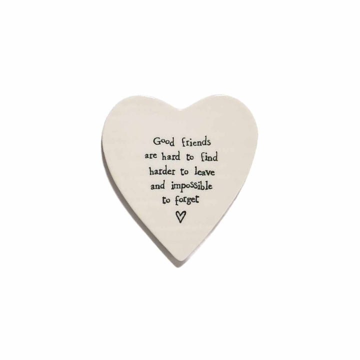 HEART SHAPED COASTER - Kingfisher Road - Online Boutique