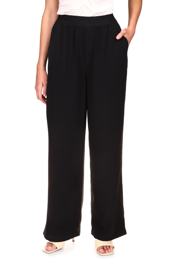 BLACK JUNO WIDE LEG PANT - Kingfisher Road - Online Boutique