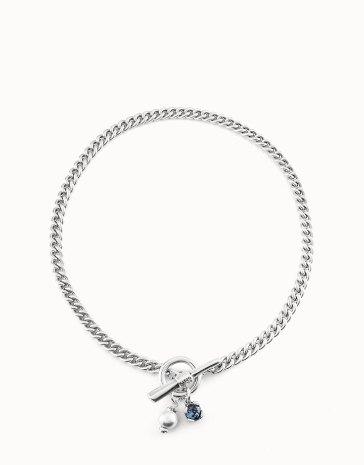 TWO EXPEARLTIONAL NECKLACE-SILVER - Kingfisher Road - Online Boutique