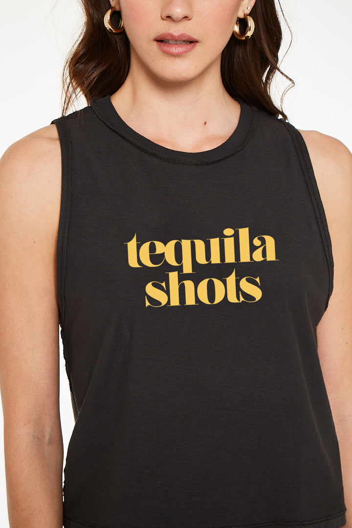 ESPRESSO/TEQUILA REVERSIBLE TANK - Kingfisher Road - Online Boutique