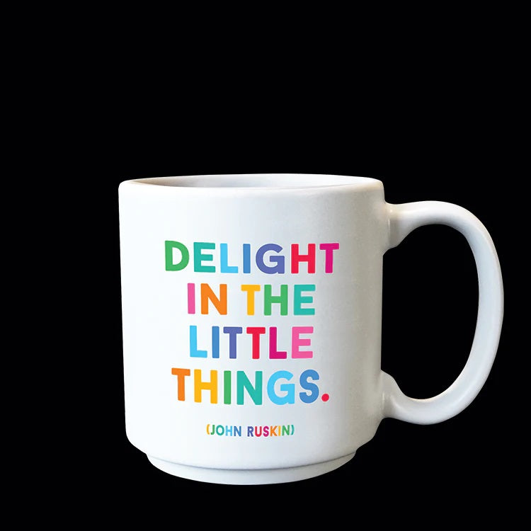 DELIGHT IN THE LITTLE THINGS MINI MUG - Kingfisher Road - Online Boutique