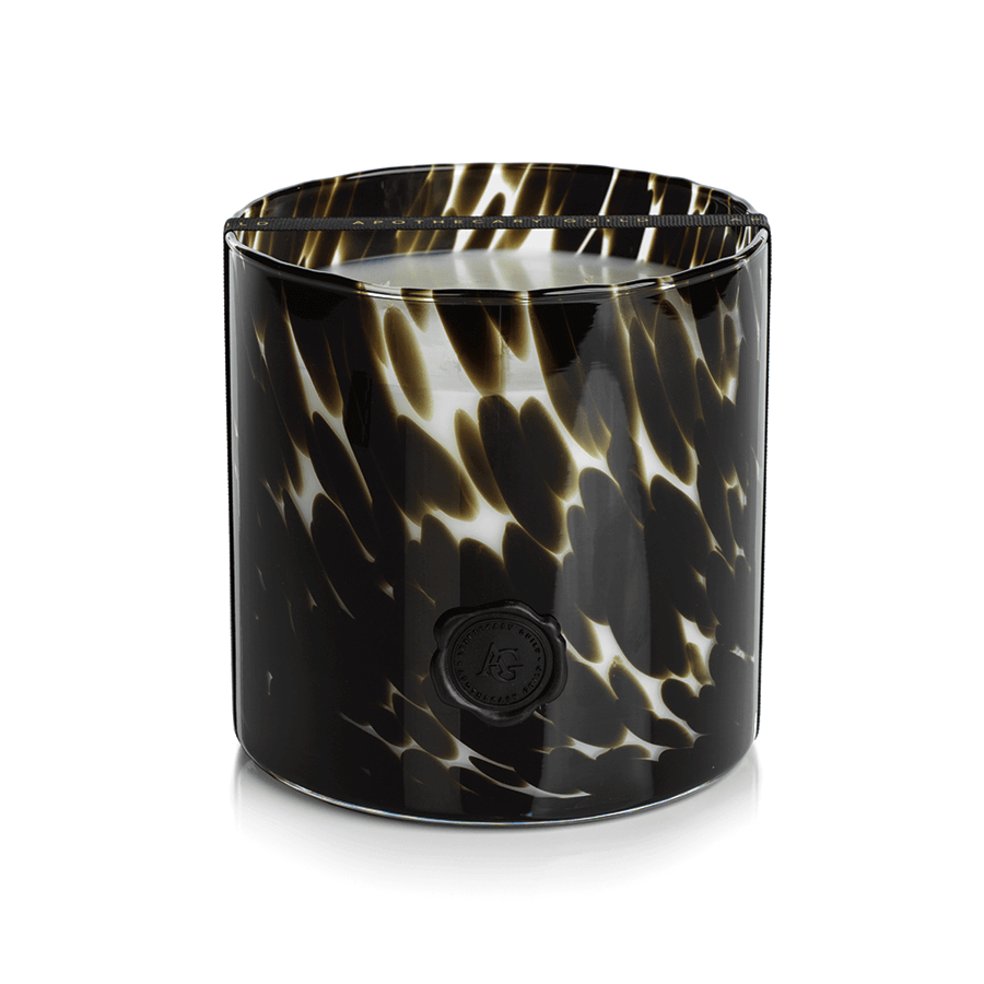 BLACK FIG VETIVER OPAL GLASS 3 WICK CANDLE - Kingfisher Road - Online Boutique