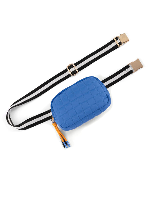 EZRA BELT BAG-ULTRAMARINE - Kingfisher Road - Online Boutique