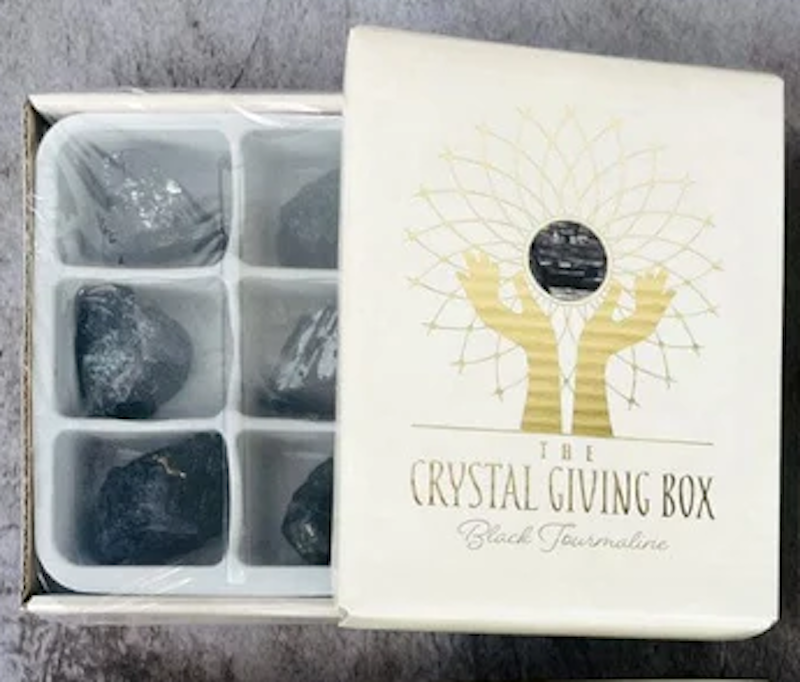 GIVING BOX - BLACK TOURMALINE - Kingfisher Road - Online Boutique