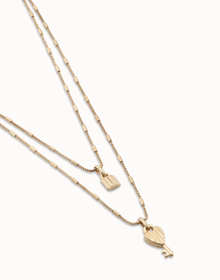 UNLOCK NECKLACE GOLD - Kingfisher Road - Online Boutique