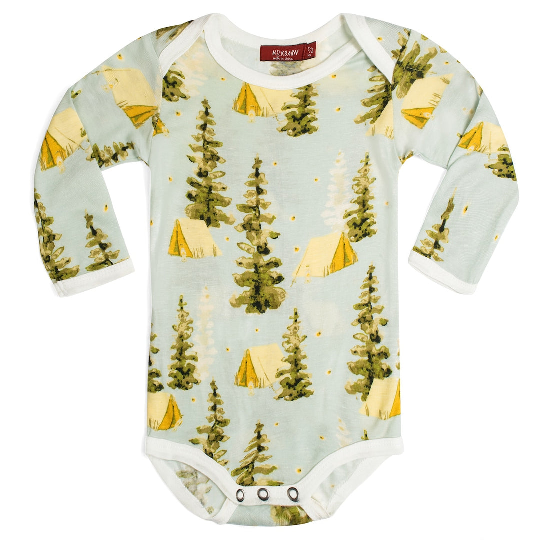 CAMPING BAMBOO L/S ONESIE - Kingfisher Road - Online Boutique