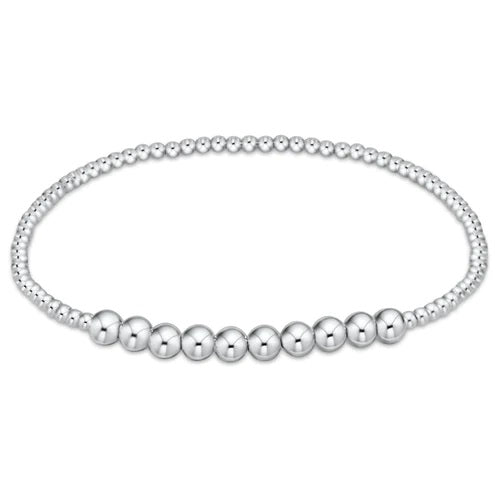 2mm-4mm CLASSIC BEADED BLISS BRACELET-STERLING - Kingfisher Road - Online Boutique