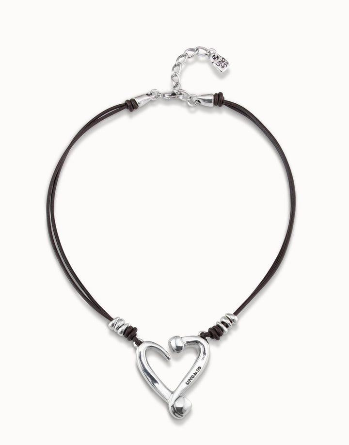 HEART NECKLACE SILVER