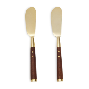 ACACIA WOOD SPREADERS SET - Kingfisher Road - Online Boutique